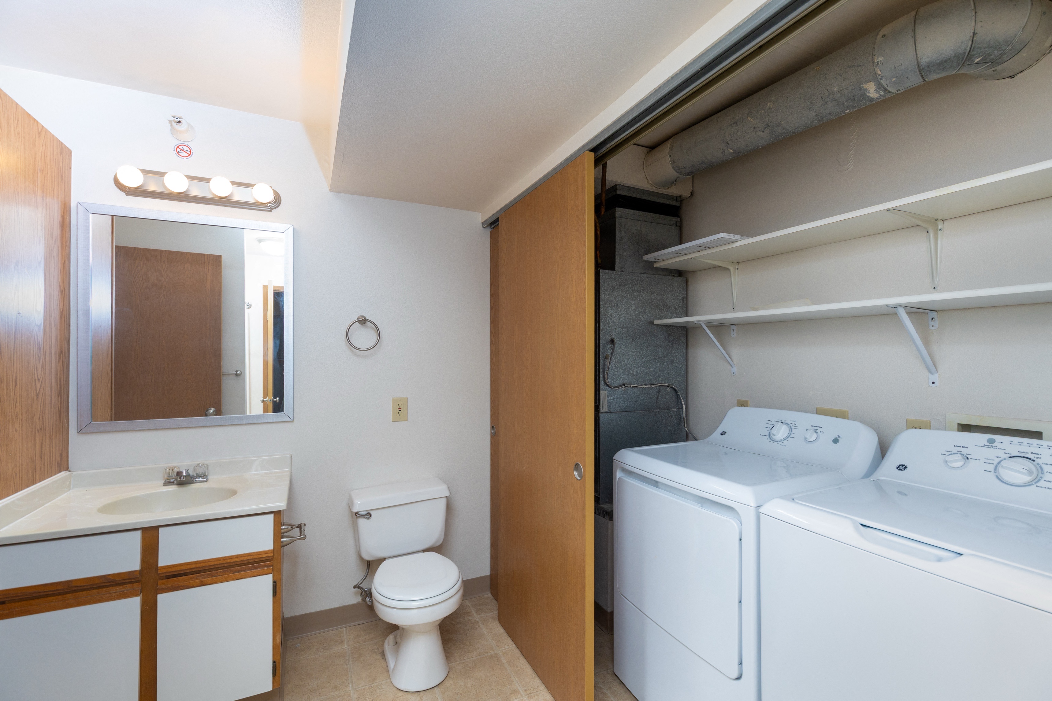 washer and dryer